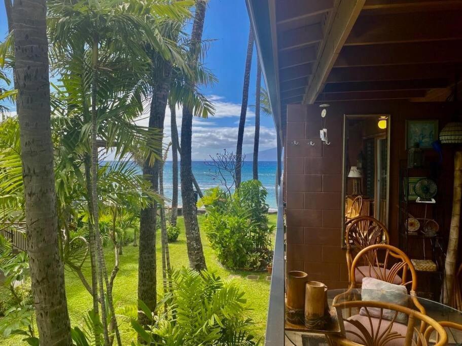 Apartmán Oceanfront With Aircon-Hear The Waves-Amazing Views-Wifi Lahaina Exteriér fotografie