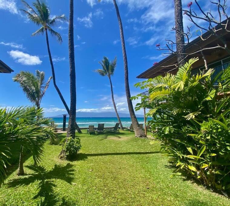 Apartmán Oceanfront With Aircon-Hear The Waves-Amazing Views-Wifi Lahaina Exteriér fotografie