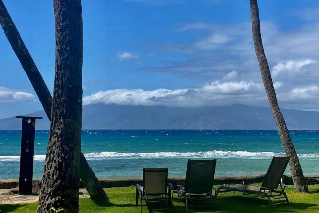 Apartmán Oceanfront With Aircon-Hear The Waves-Amazing Views-Wifi Lahaina Exteriér fotografie