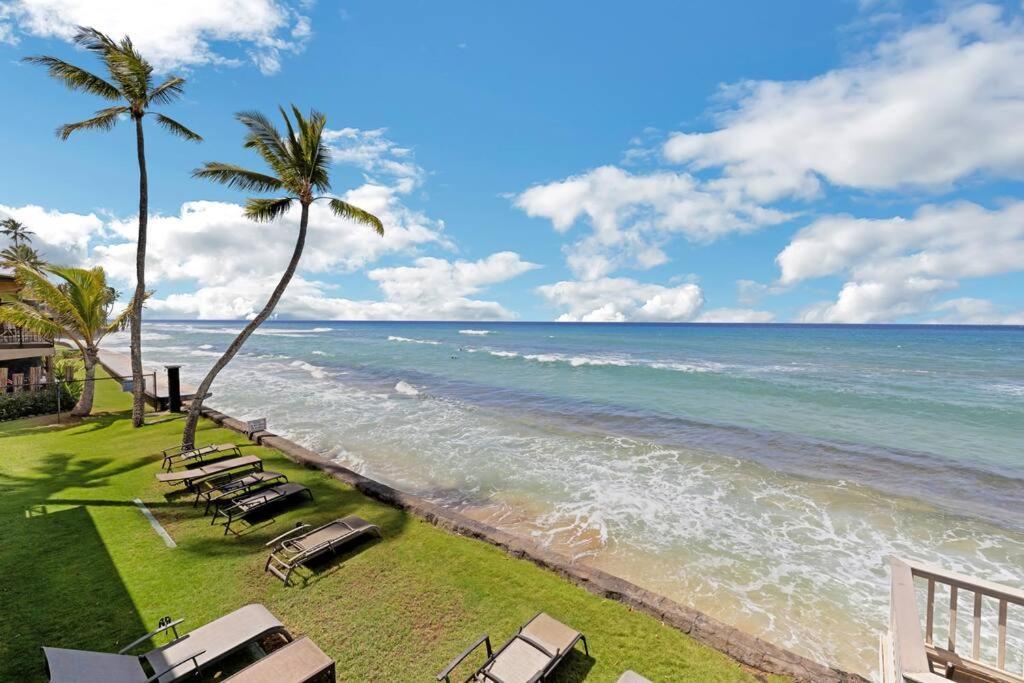 Apartmán Oceanfront With Aircon-Hear The Waves-Amazing Views-Wifi Lahaina Exteriér fotografie