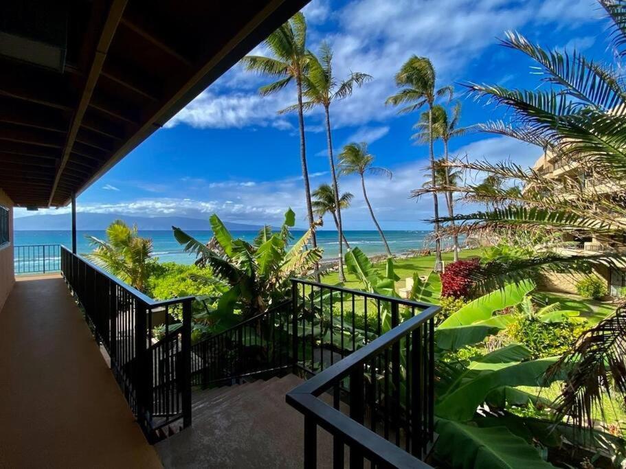 Apartmán Oceanfront With Aircon-Hear The Waves-Amazing Views-Wifi Lahaina Exteriér fotografie